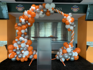 Circle arch for doorway or backdrop