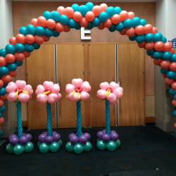 Classic and Elegant Inside Balloon Arch