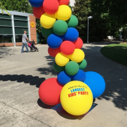 Personalized Balloon Arch Footers for Special Events