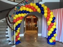 Zephyr Interior Colorful Balloon Arch