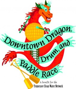 Events decoration for the Downtown Knoxville Dragon, Drum and Paddle Race