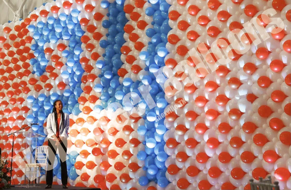 Tamika Catchings - Giant Balloon Wall